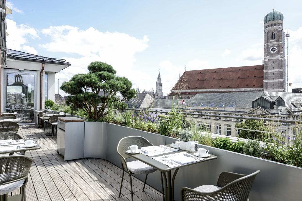 Hotel Bayerischer Hof München Kültér fotó The Terrace at the Mandarin Oriental Munich
